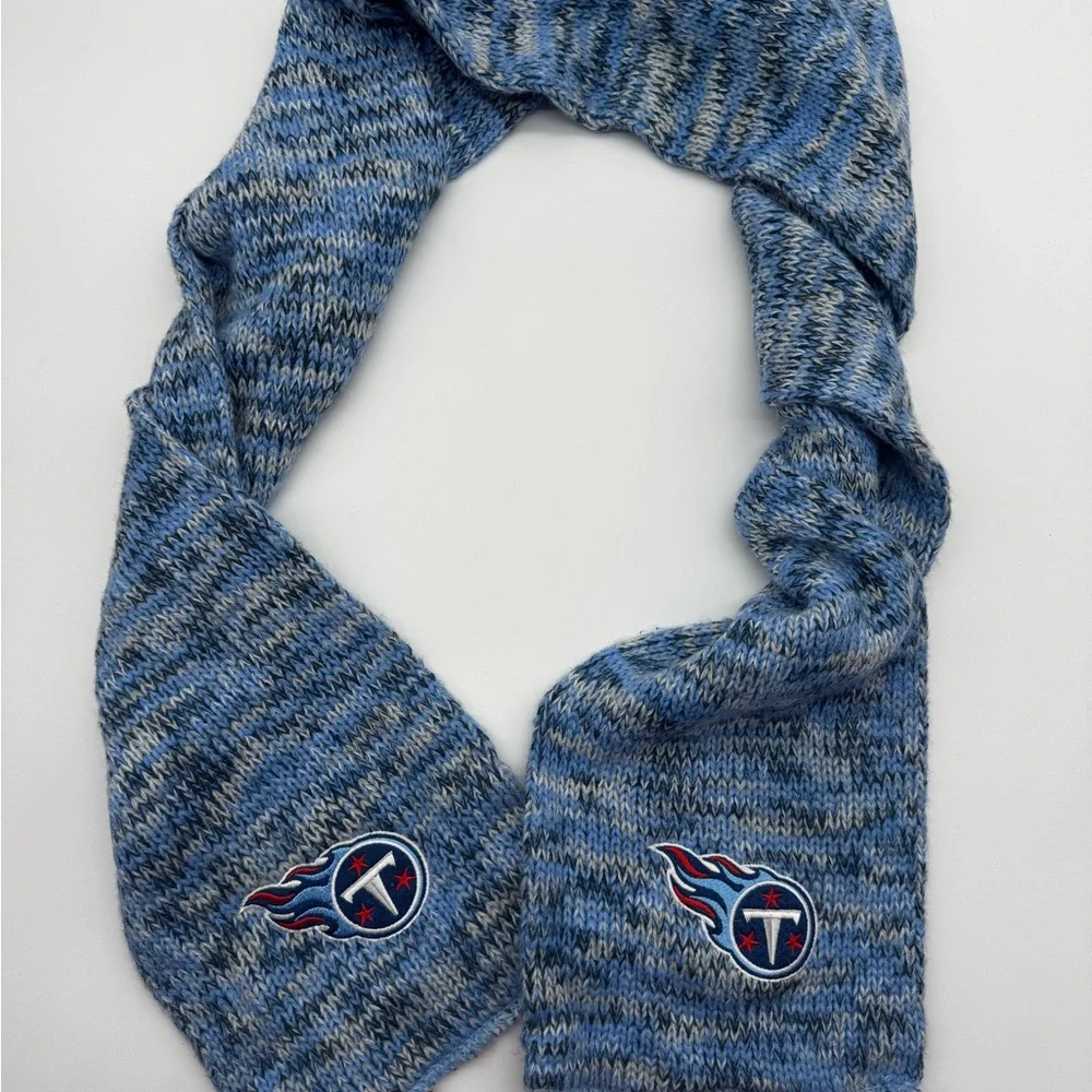 Tennessee Titans Blue and Gray‎ Cozy Knit Scarf, OS